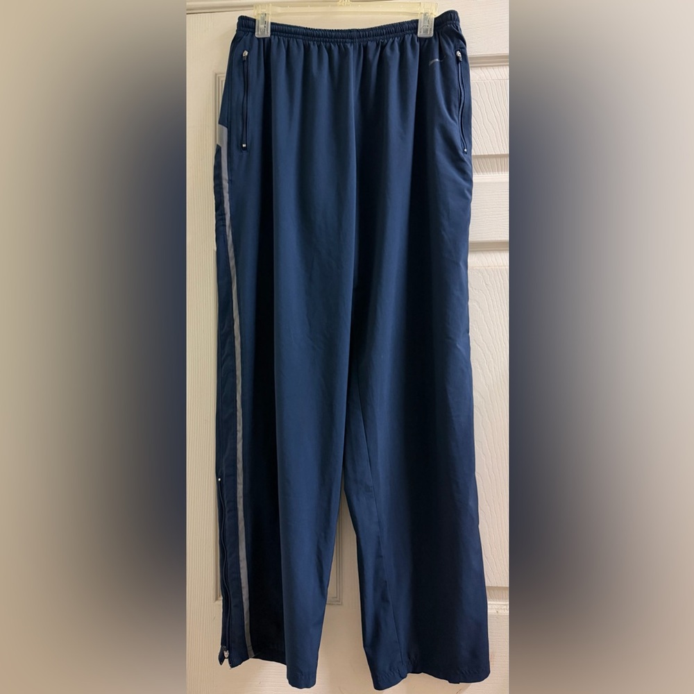 Nike Dri-Fit Black Track/Jogger Pants RN-56323 CA#05553 Men's Size L Y2K VINTAGE